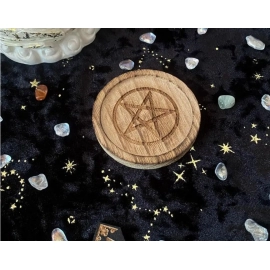 Witch Altar Tray Astrology Plate Ritual Dish Decor..