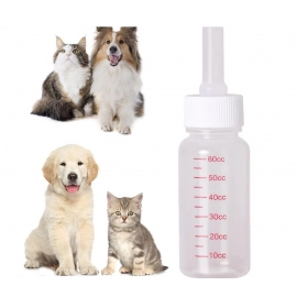 30ml Pet Feeding Bottle Single Dog and Cat Feeding Bottle Newborn Puppy Cat Feeding Bottle Pet Silicone Feeding Bottle